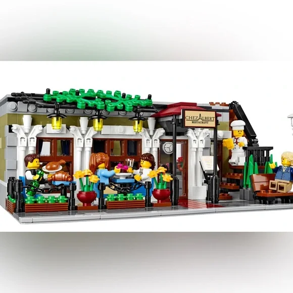 LEGO Parisian Restaurant Full Kit | Creator Series | Model 10243 | NEW IN BOX - Picture 7 of 16